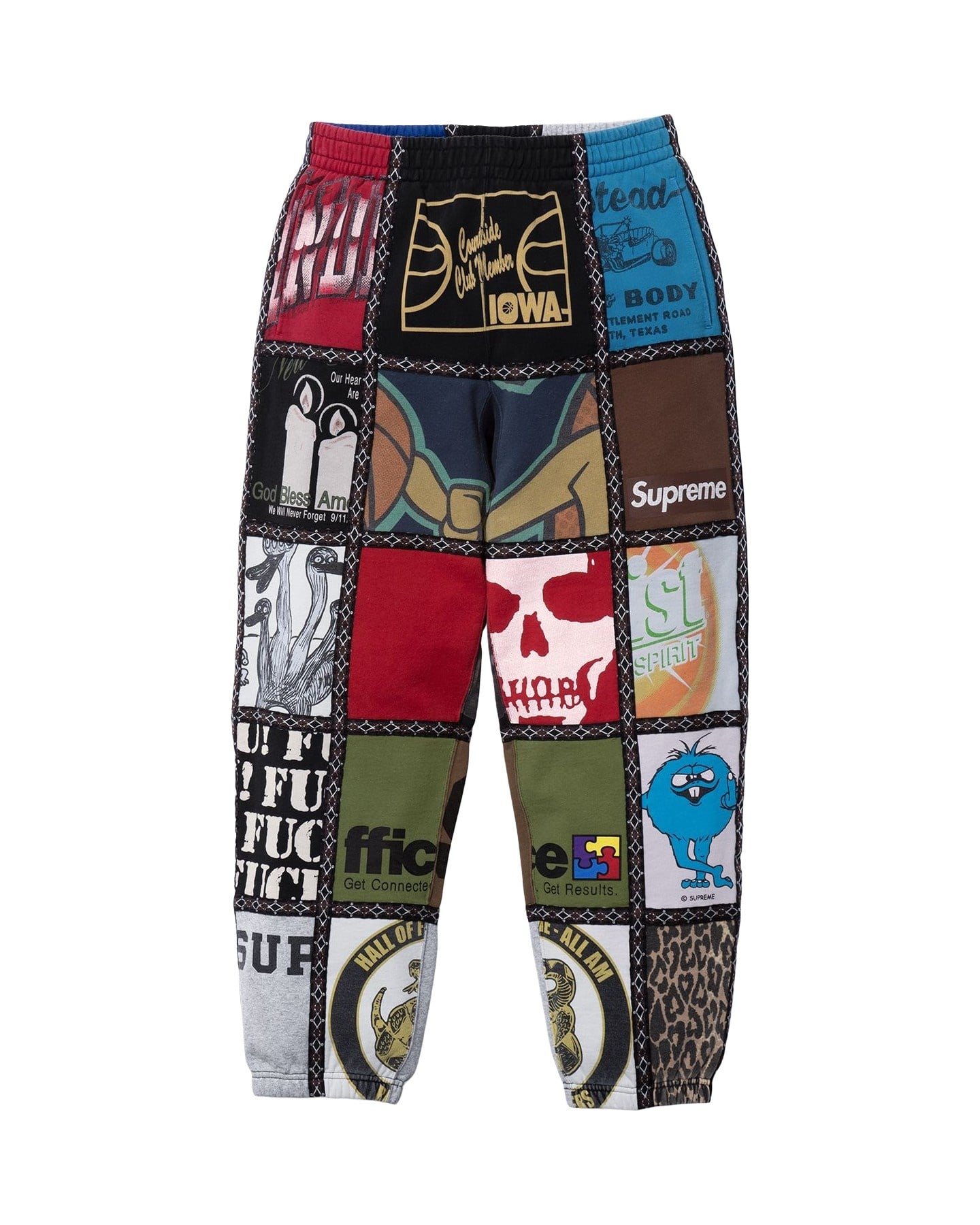 Supreme®/Number (N)ine® Patchwork Sweatpant